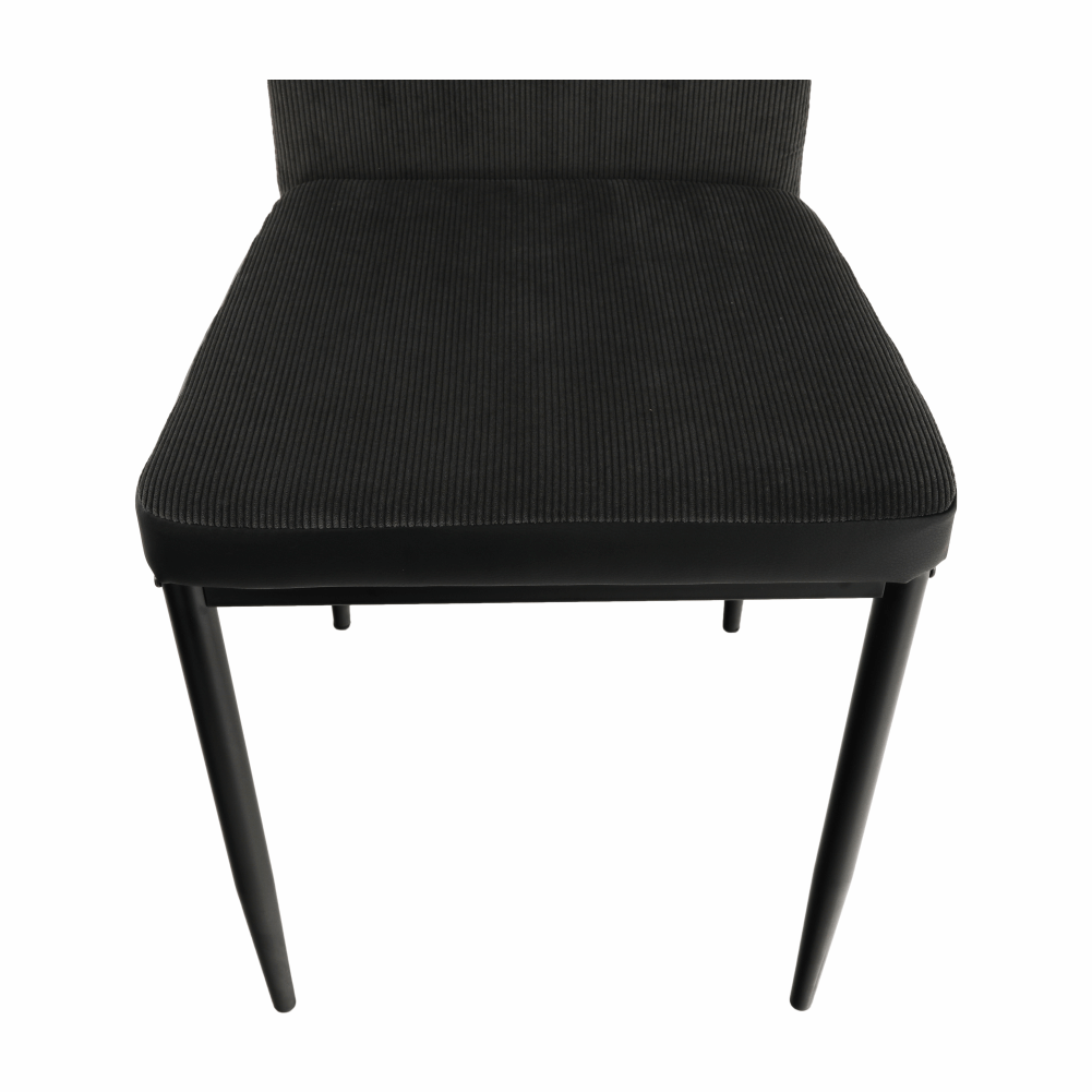 Scaun bucatarie, gri inchis/negru, ENRA — imaginea 10