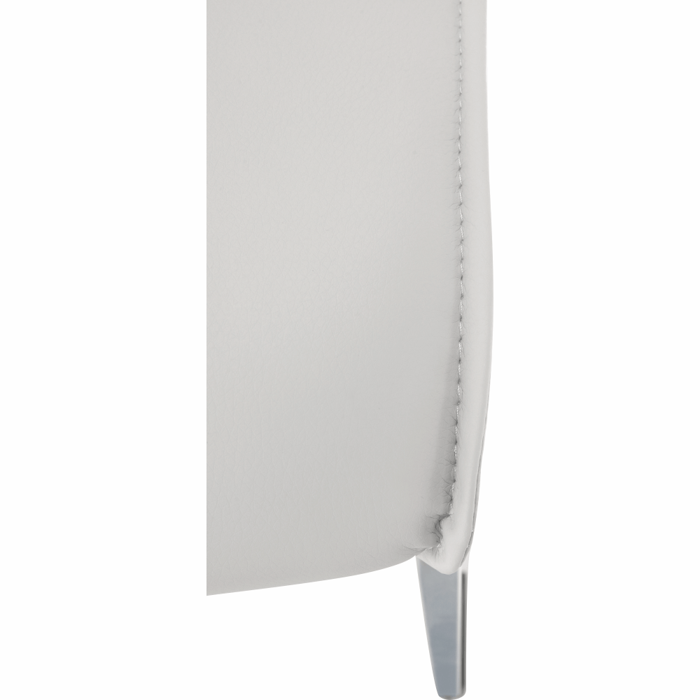 Scaun dining, gri deschis, TOSENA — imaginea 4