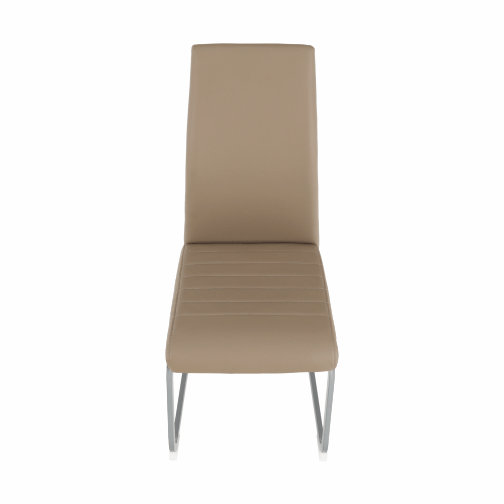 Scaun dining, gri maro Taupe / gri, NOBATA — imaginea 5