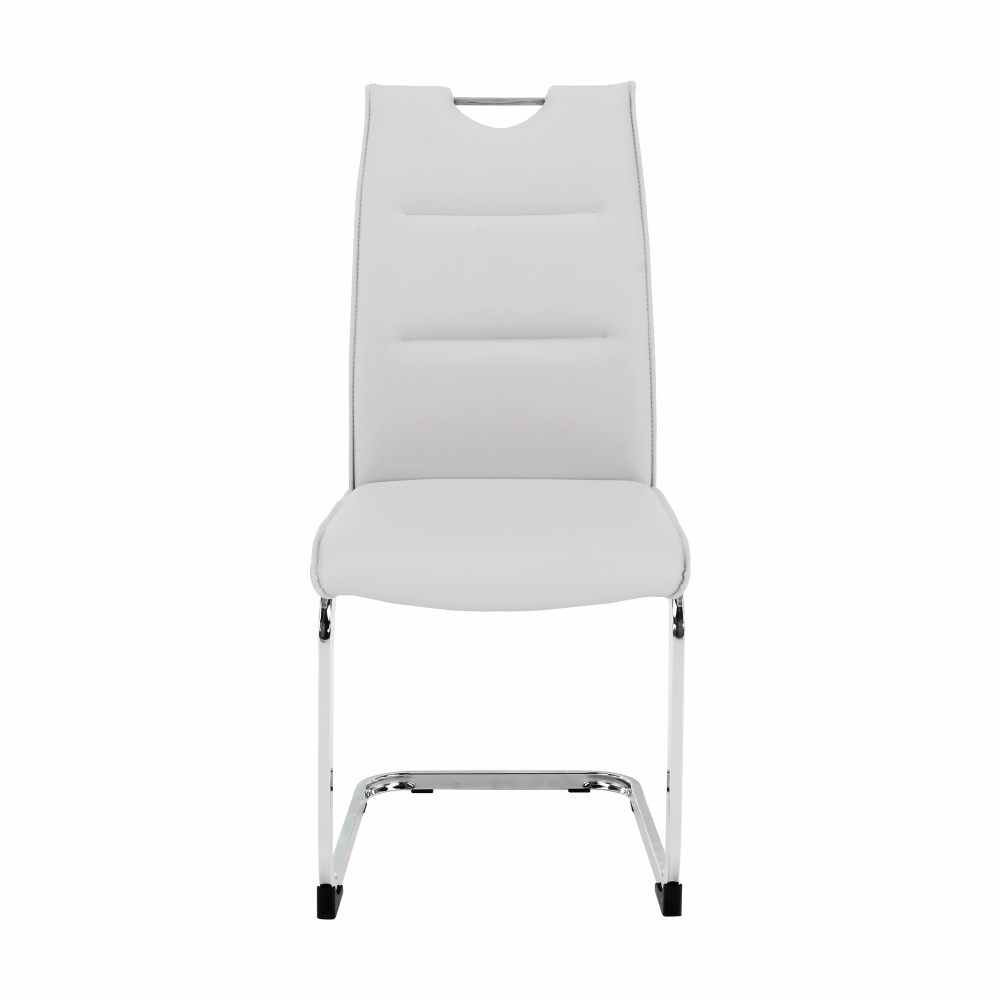 Scaun dining, gri deschis, TOSENA — imaginea 10