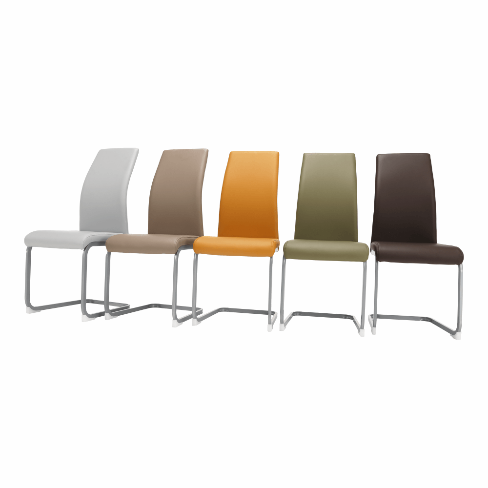 Scaun dining, gri maro Taupe / gri, NOBATA — imaginea 16
