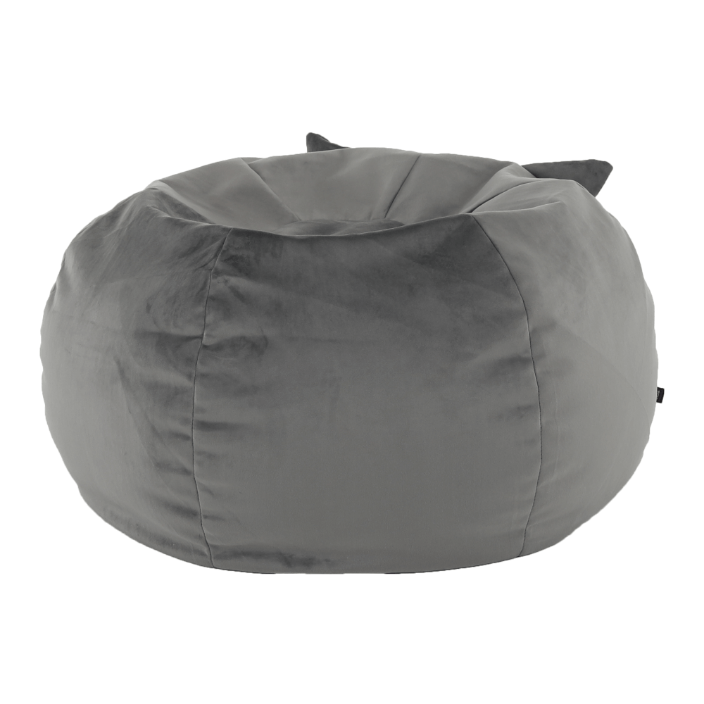 Fotoliu tip sac, material textil gri, BABY TIPUL 1 — imaginea 7
