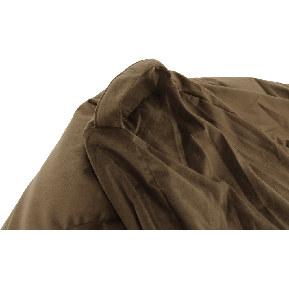 Fotoliu tip sac, material textil gri-maro TAUPE, TRIKALO — imaginea 10