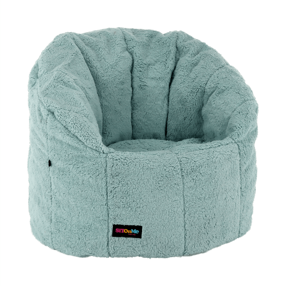 Fotoliu tip sac, material textil mentol, ALMERO — imaginea 7
