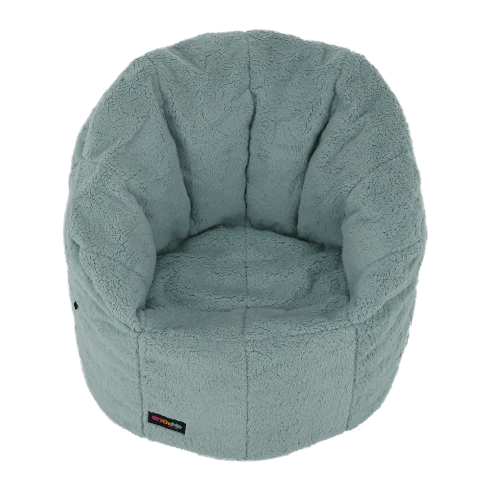 Fotoliu tip sac, material textil mentol, ALMERO — imaginea 8