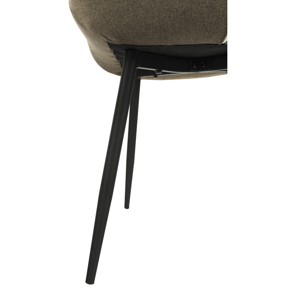 Scaun, gri maroniu taupe/negru, SARIN — imaginea 2