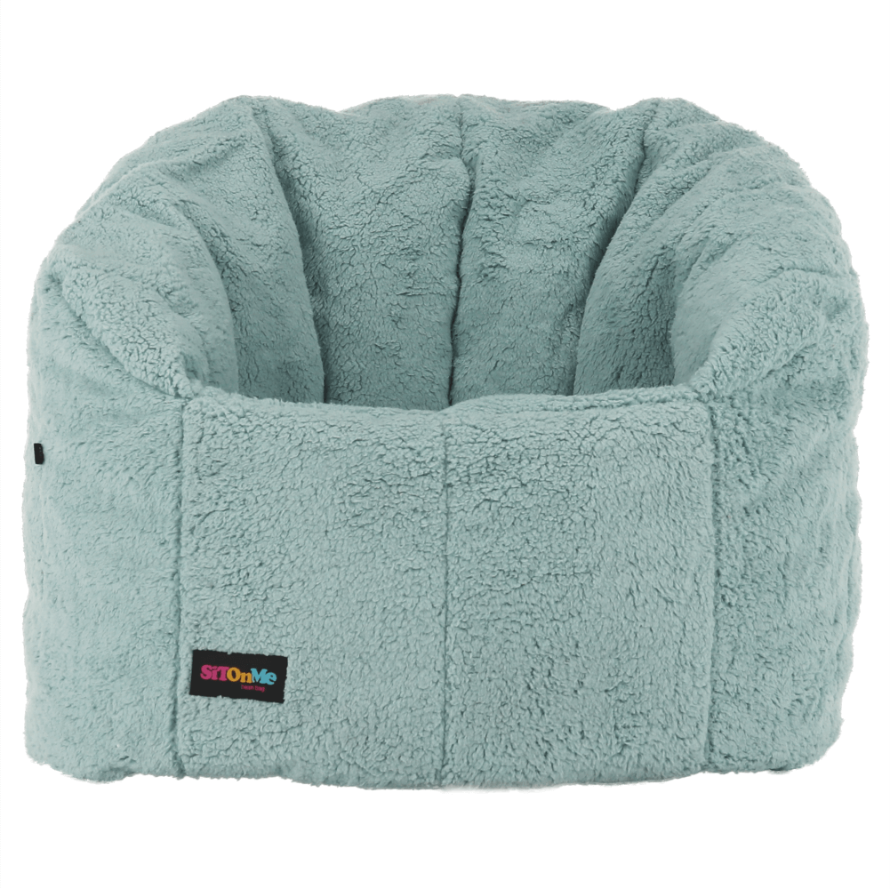 Fotoliu tip sac, material textil mentol, ALMERO — imaginea 9