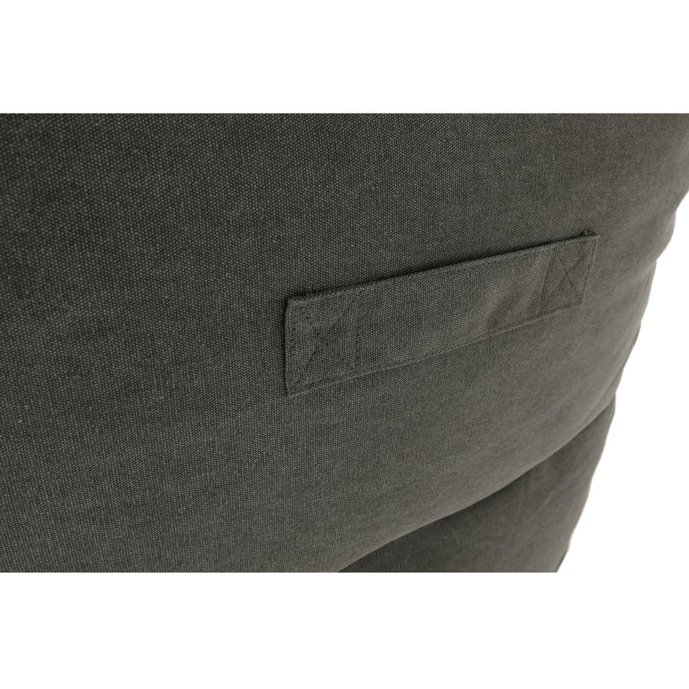 Fotoliu tip sac, material textil gri, URASON — imaginea 15