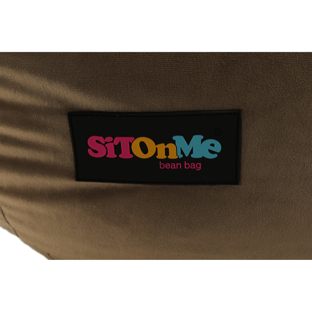 Fotoliu tip sac, material textil gri-maro TAUPE, TRIKALO — imaginea 15
