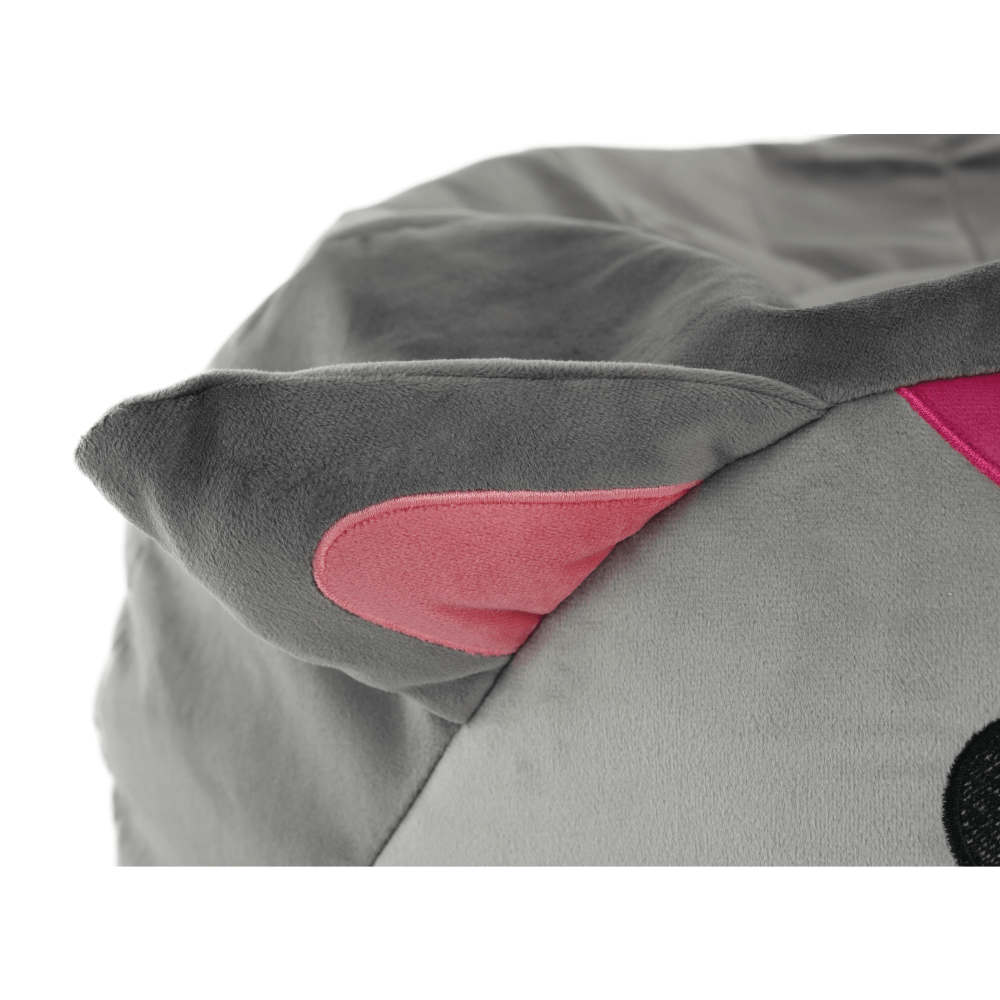 Fotoliu tip sac, material textil gri, BABY TIPUL 1 — imaginea 12
