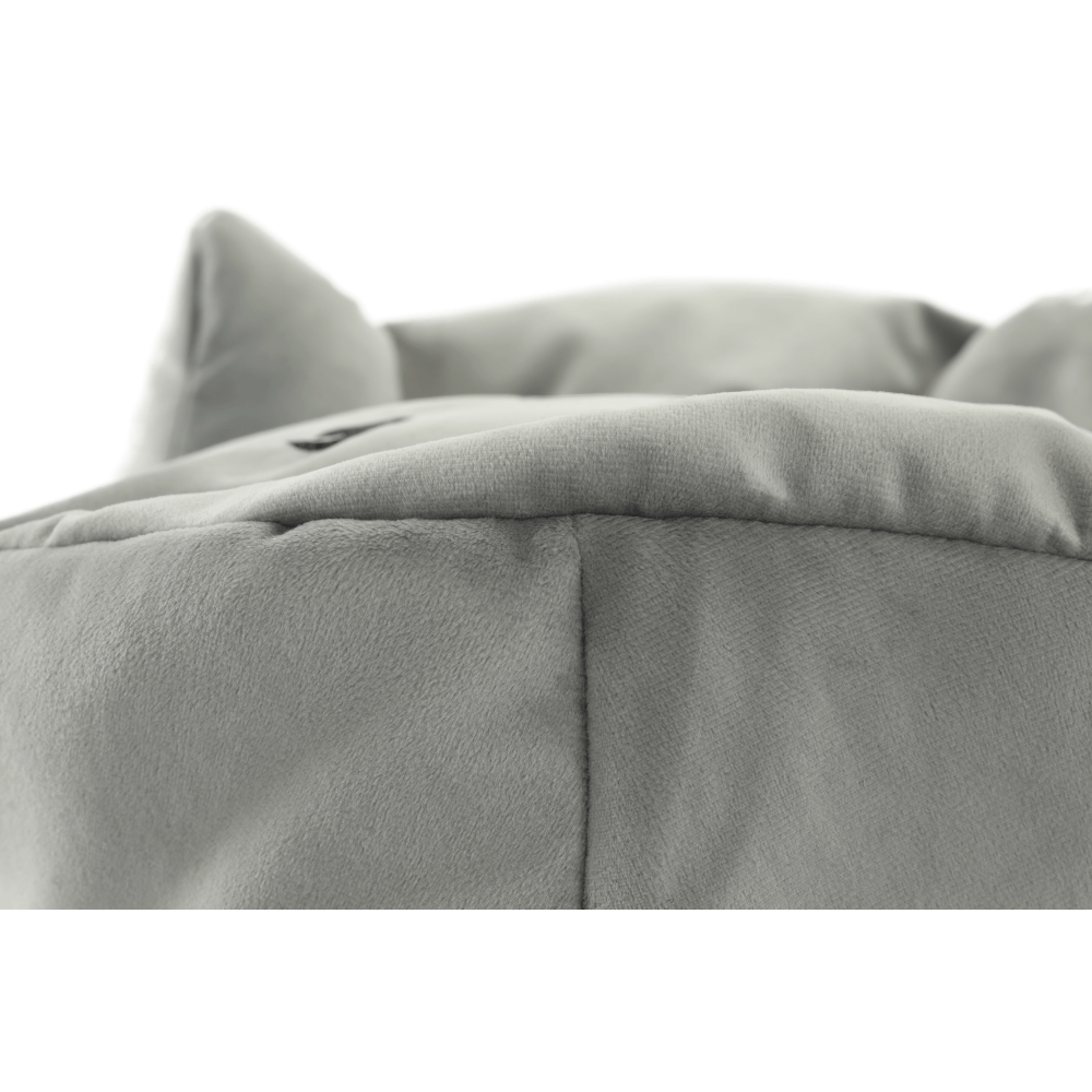 Fotoliu tip sac, material textil gri, BABY TIPUL 2 — imaginea 14