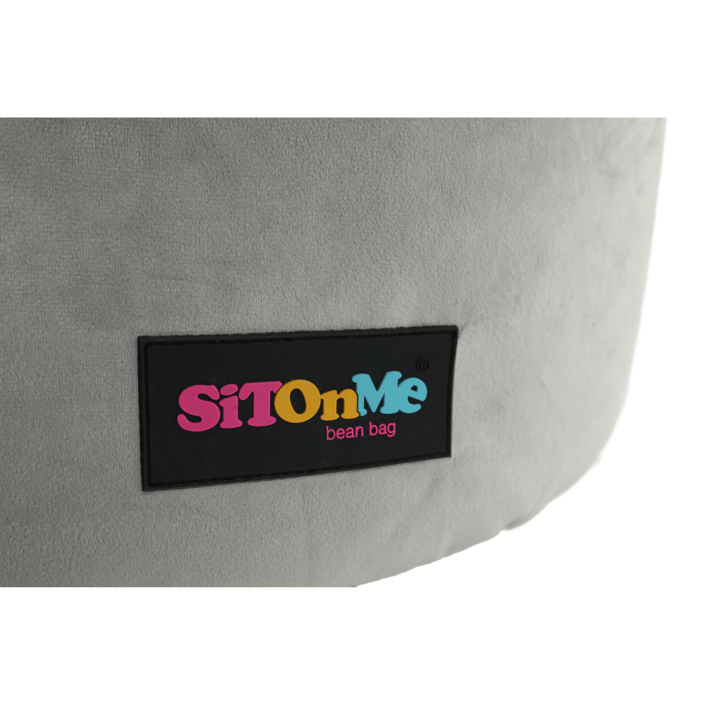 Fotoliu tip sac, material textil gri, BABY TIPUL 2 — imaginea 15