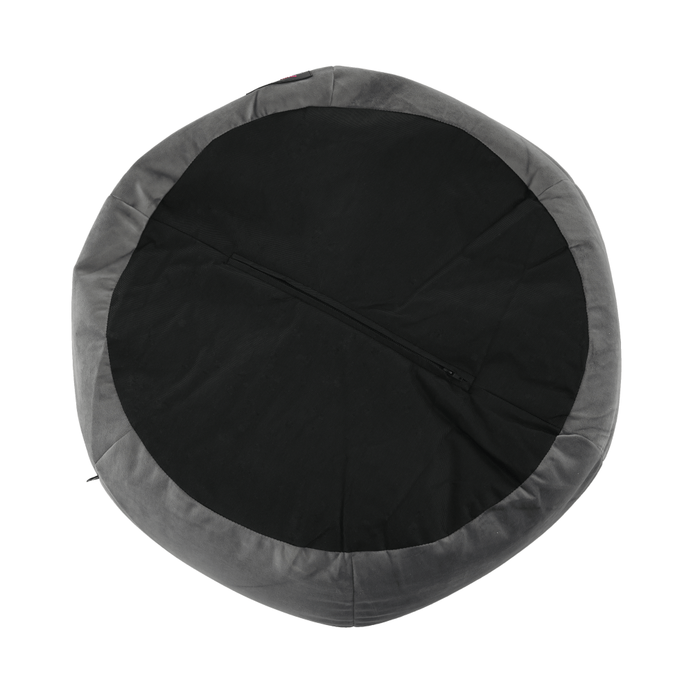 Fotoliu tip sac, material textil gri, BABY TIPUL 1 — imaginea 15
