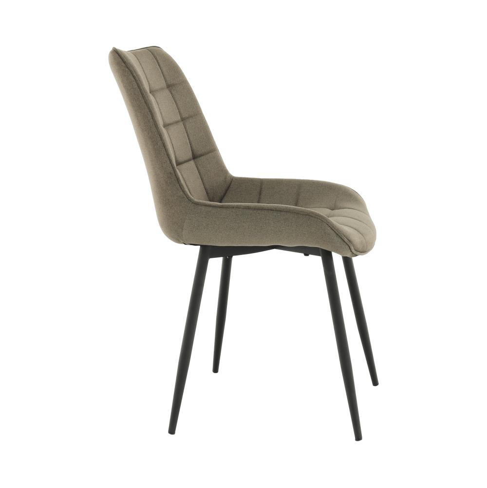 Scaun, gri maroniu taupe/negru, SARIN — imaginea 10