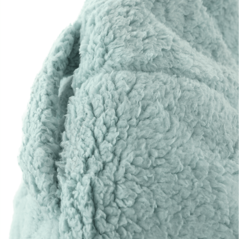 Fotoliu tip sac, material textil mentol, ALMERO — imaginea 14
