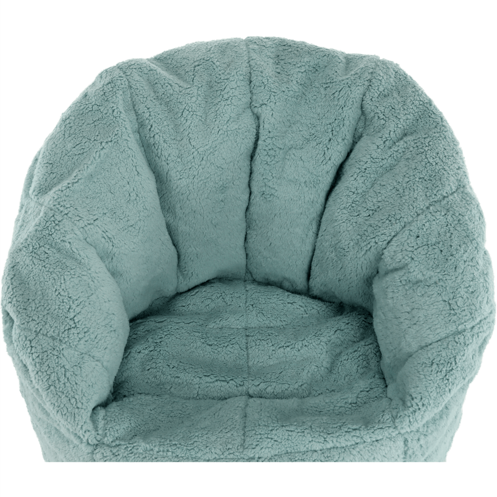 Fotoliu tip sac, material textil mentol, ALMERO — imaginea 15