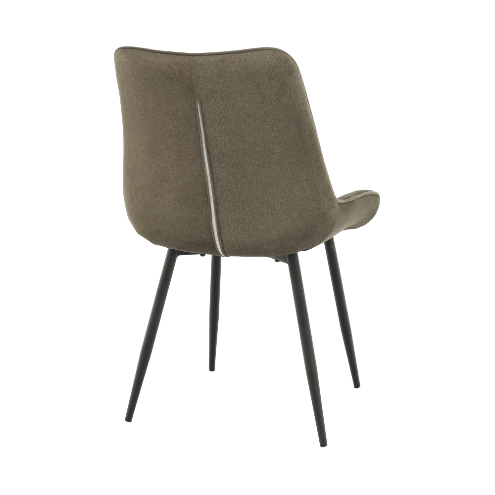 Scaun, gri maroniu taupe/negru, SARIN — imaginea 11