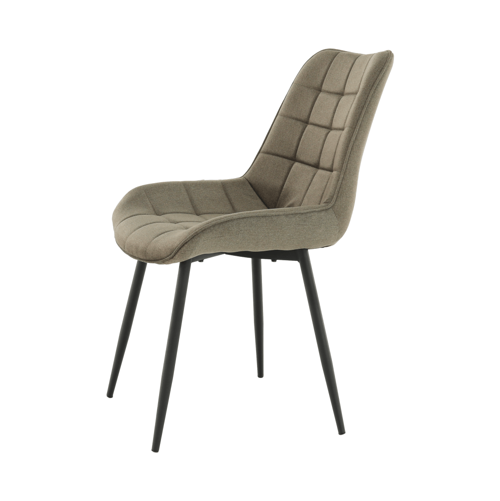 Scaun, gri maroniu taupe/negru, SARIN — imaginea 12