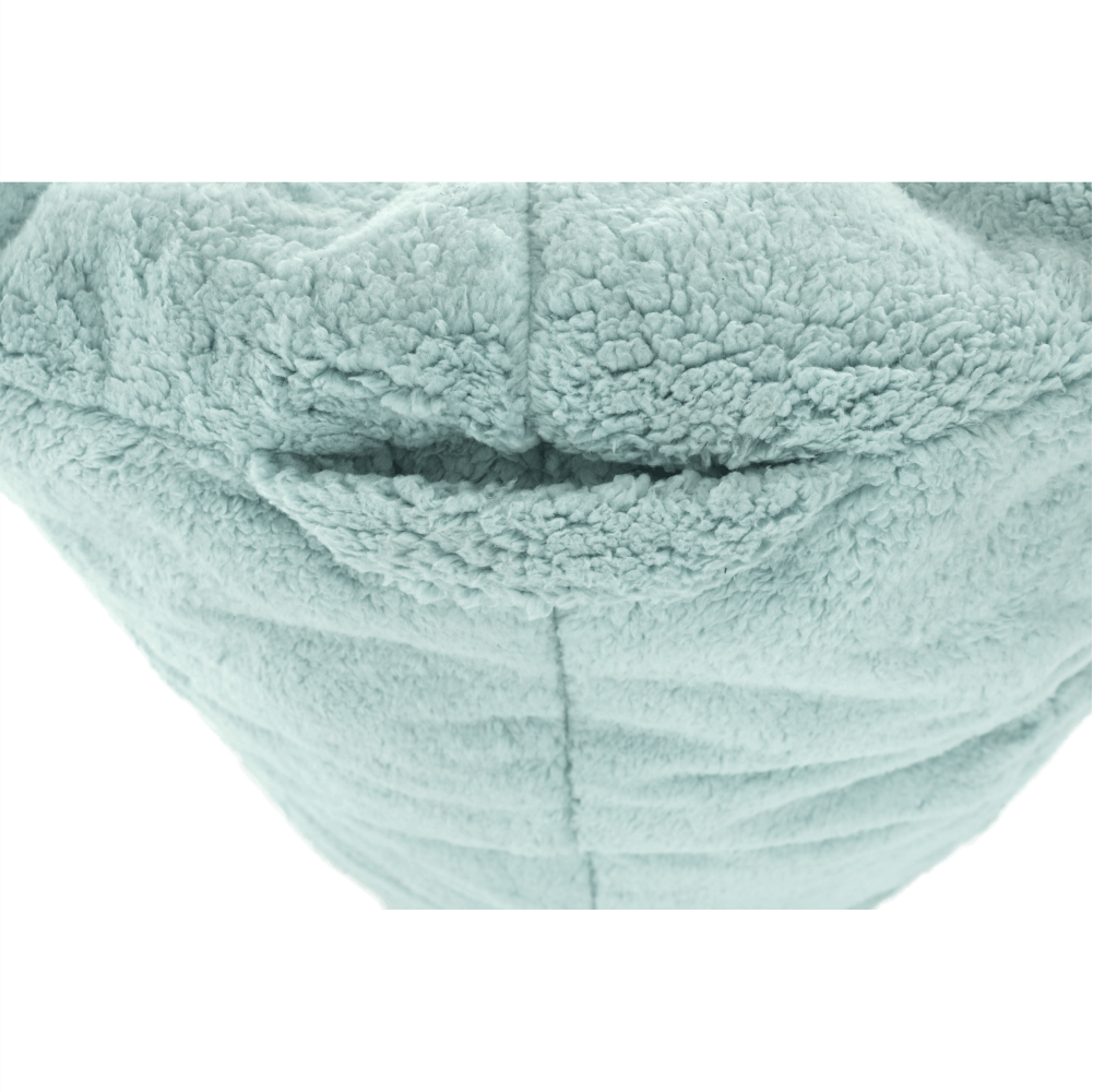 Fotoliu tip sac, material textil mentol, ALMERO — imaginea 18