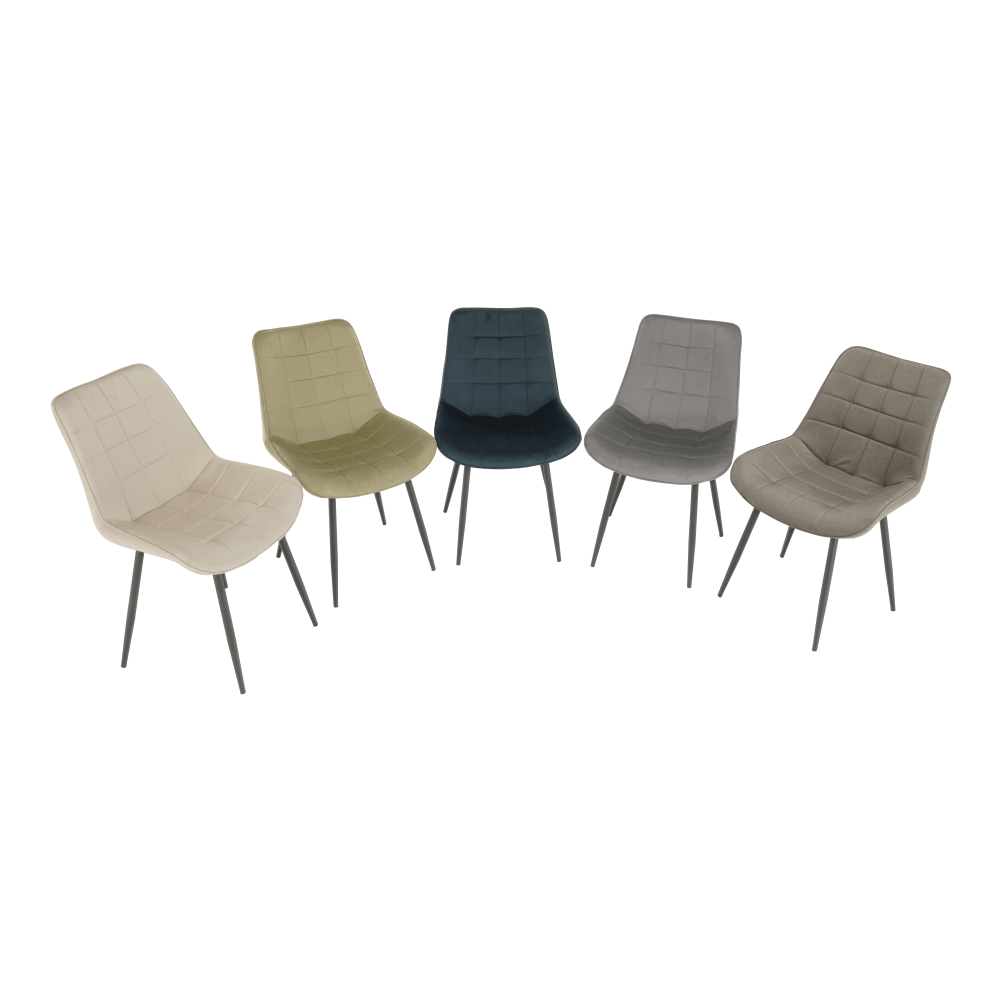 Scaun, gri maroniu taupe/negru, SARIN — imaginea 14