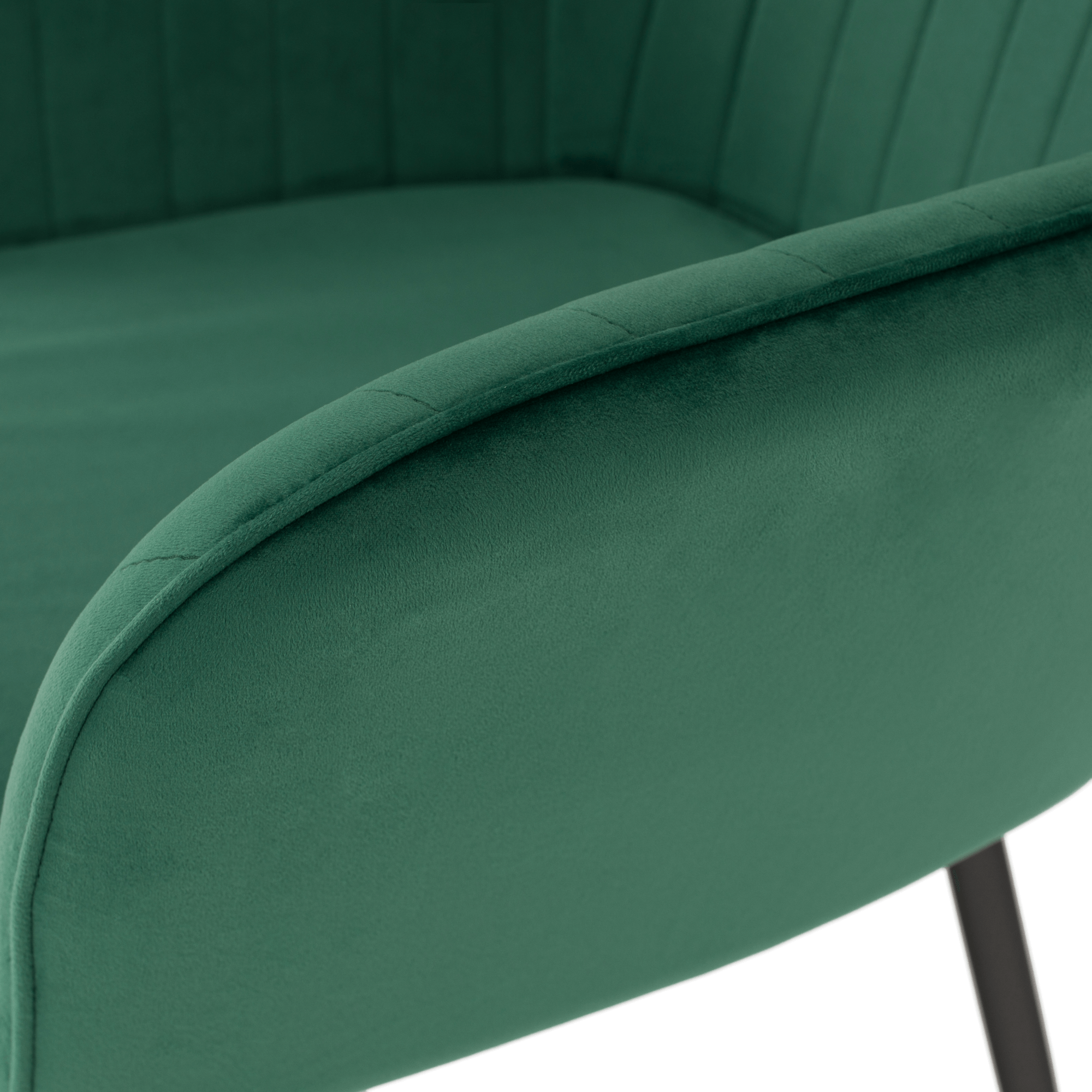 Fotoliu de design, catifea Velvet smarald, ZIRKON — imaginea 12