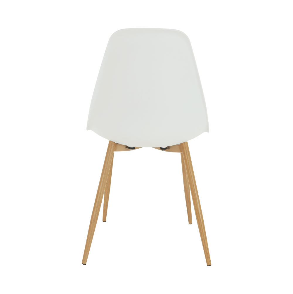 Scaun, alb/natural, SINTIA — imaginea 7