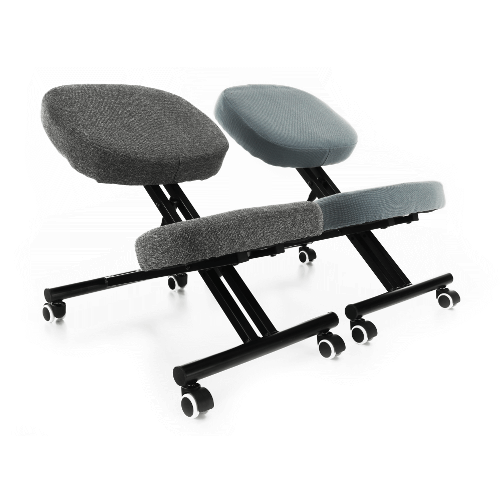 Scaun de ingenunchiere ergonomic, gri — imaginea 16