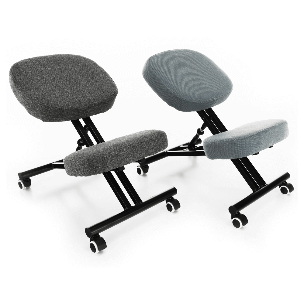 Scaun de ingenunchiere ergonomic, gri — imaginea 17