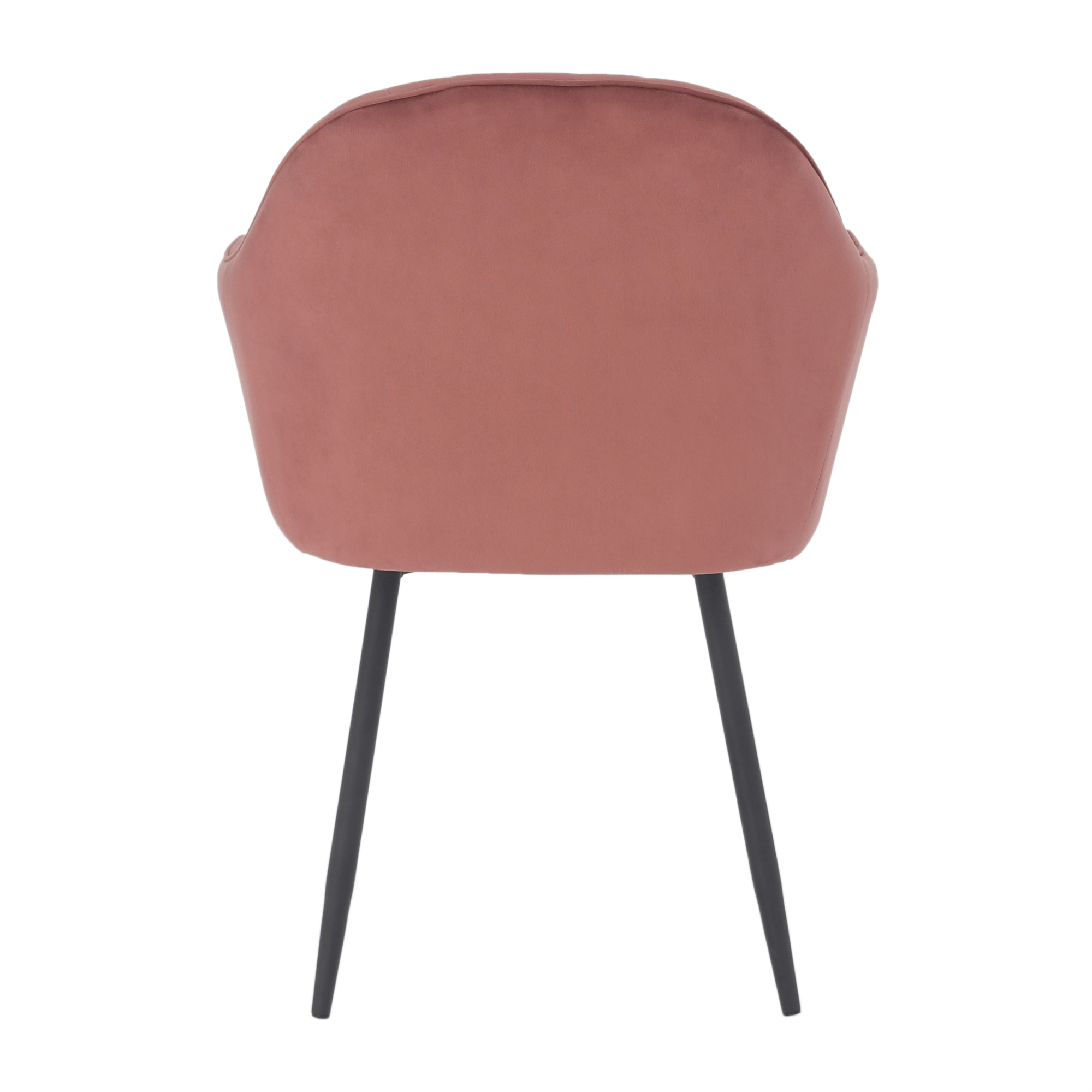 Fotoliu de design, catifea Velvet roz maroniu, ZIRKON — imaginea 9