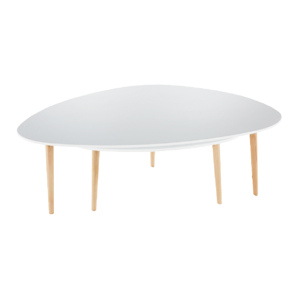 Set 2 masute de cafea, alb/fag, FOLKO NEW — imaginea 12