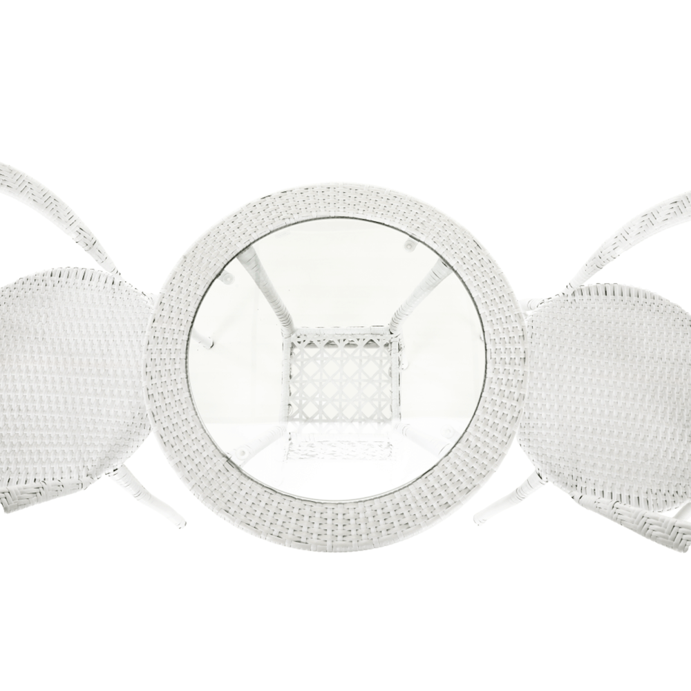 Set ratan de gradina1+2, alb, JENAR — imaginea 11