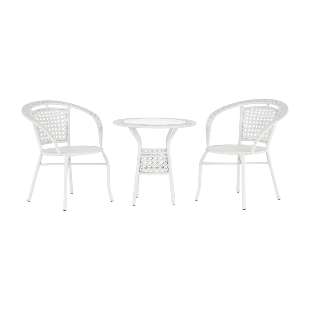 Set ratan de gradina1+2, alb, JENAR — imaginea 15