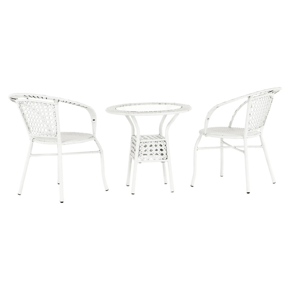 Set ratan de gradina1+2, alb, JENAR — imaginea 19