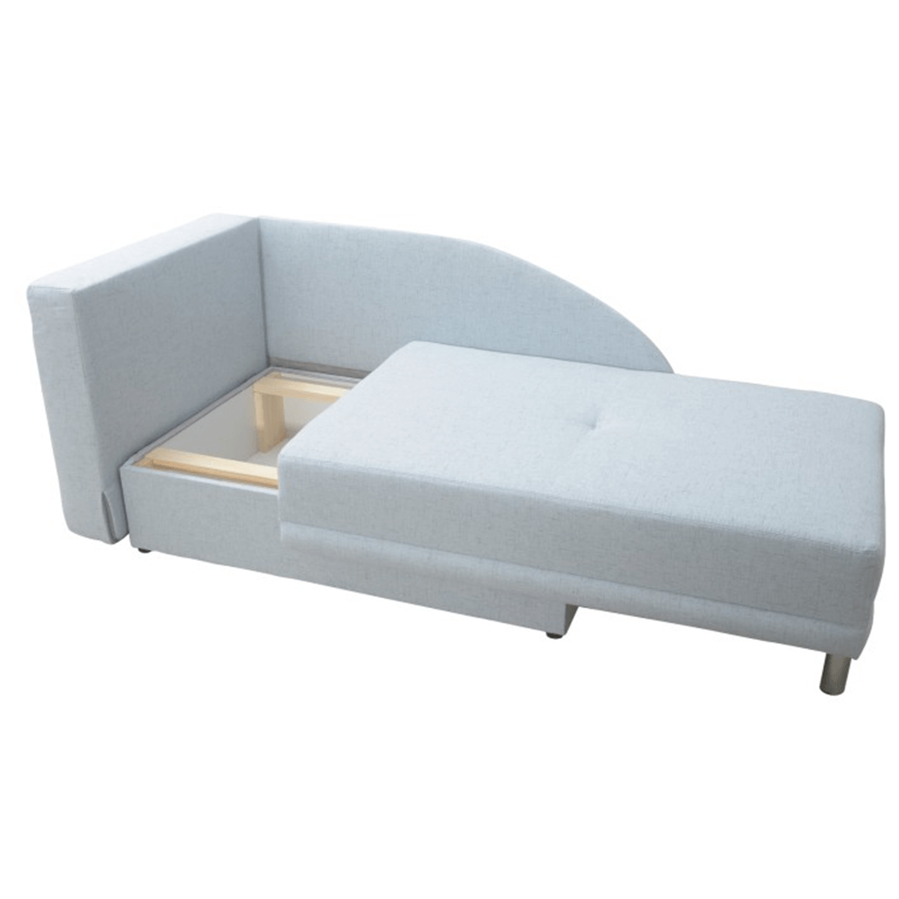 Canapea, albastru deschis, extensibila, de stanga, LAUREL — imaginea 6