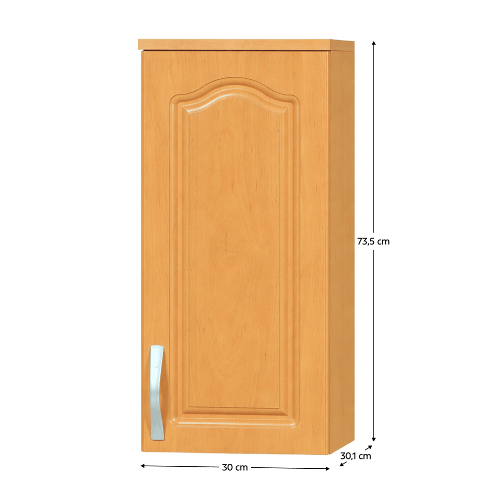 Dulap bucatarie de sus, arin, de dreapta, LORA MDF NEW KLASIK W30/736 — imaginea 3