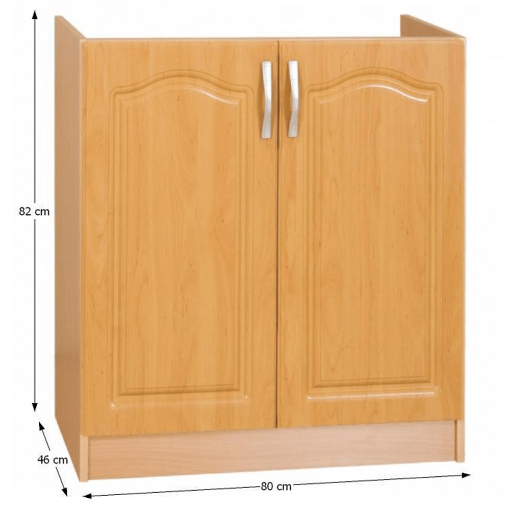 Dulap de bucatarie, Inferior, Cu doua usi, Arin LORA MDF NEW S80ZL — imaginea 2