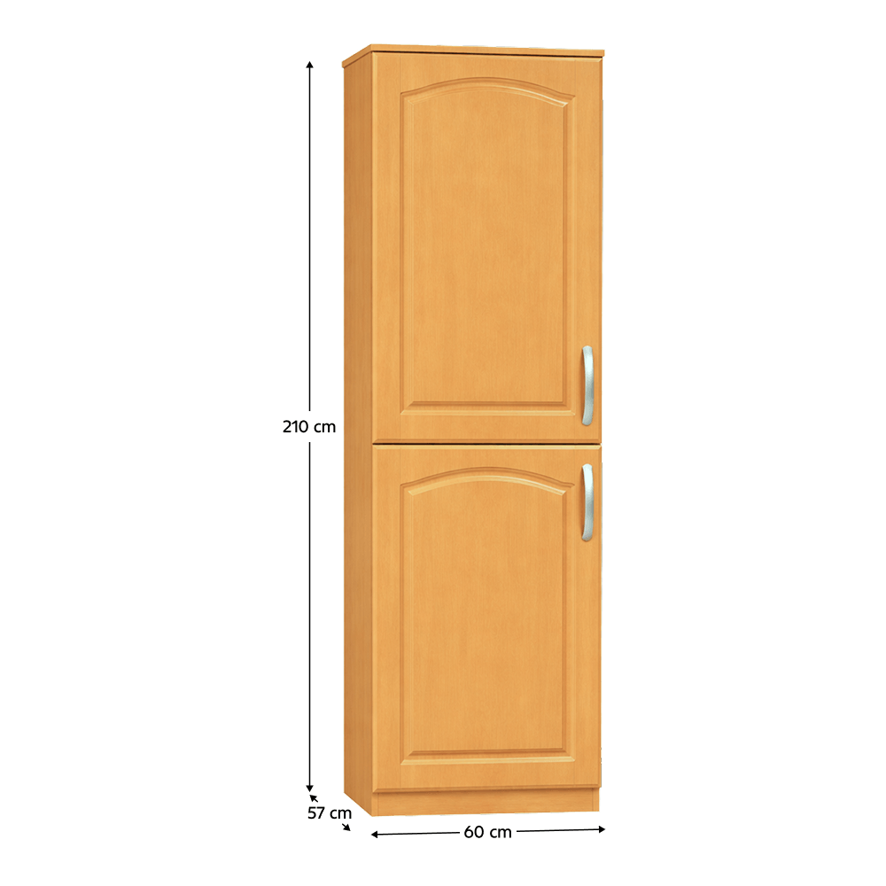 Dulap pentru produse alimentare, anin, stanga, LORA MDF NEW KLASIK S60LO — imaginea 3