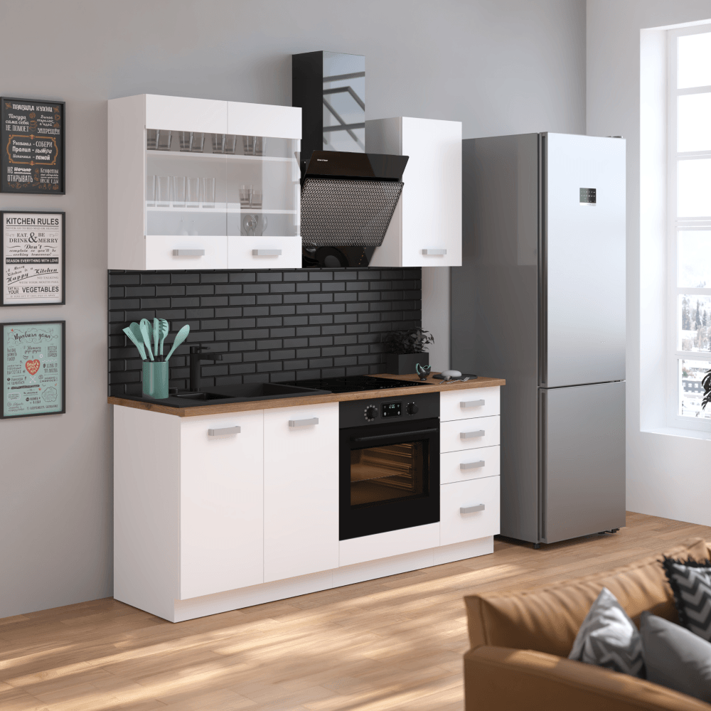 Dulap pentru aragaz, alb, SPLIT 60 DG BB — imaginea 10