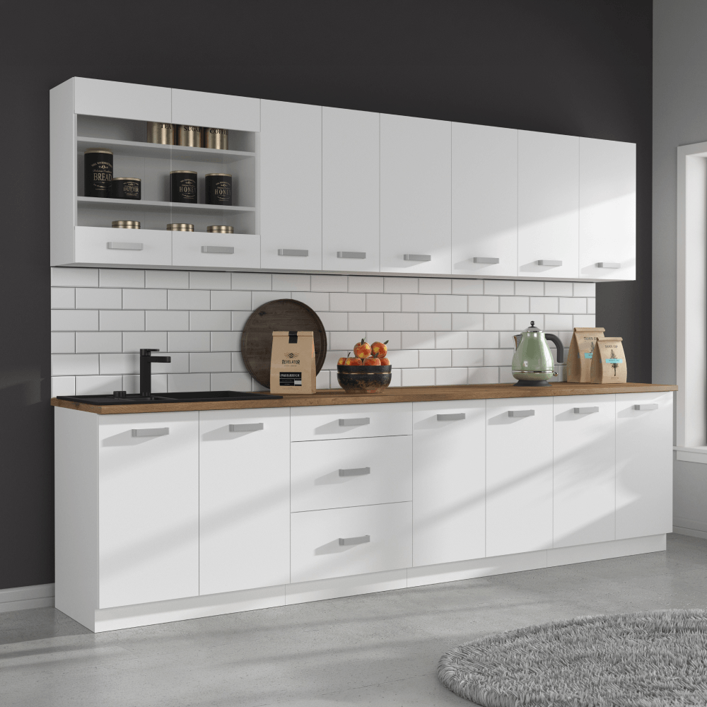 Dulap pentru aragaz, alb, SPLIT 60 DG BB — imaginea 12