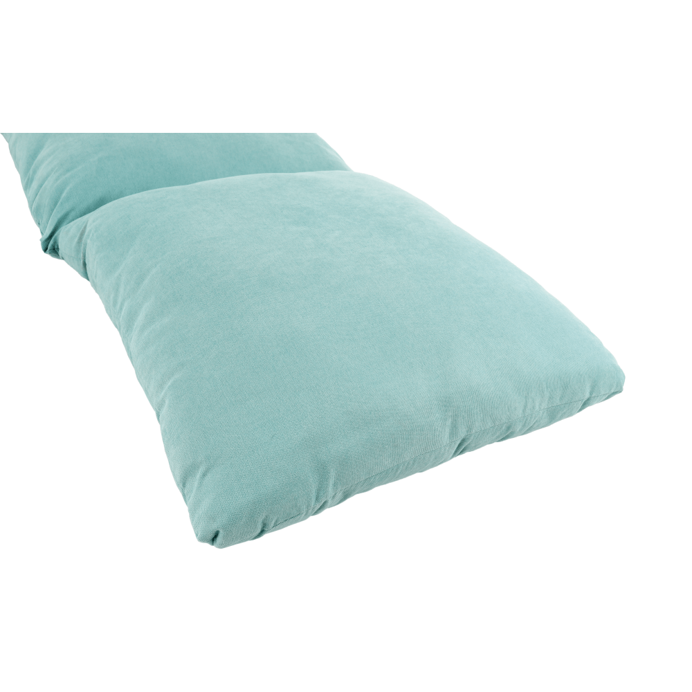 Scaun cu suport pt. picioare, mentol / natural, ZANDER — imaginea 9