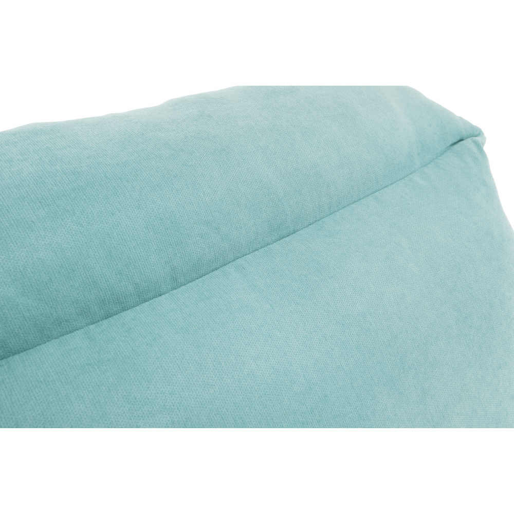 Scaun cu suport pt. picioare, mentol / natural, ZANDER — imaginea 13