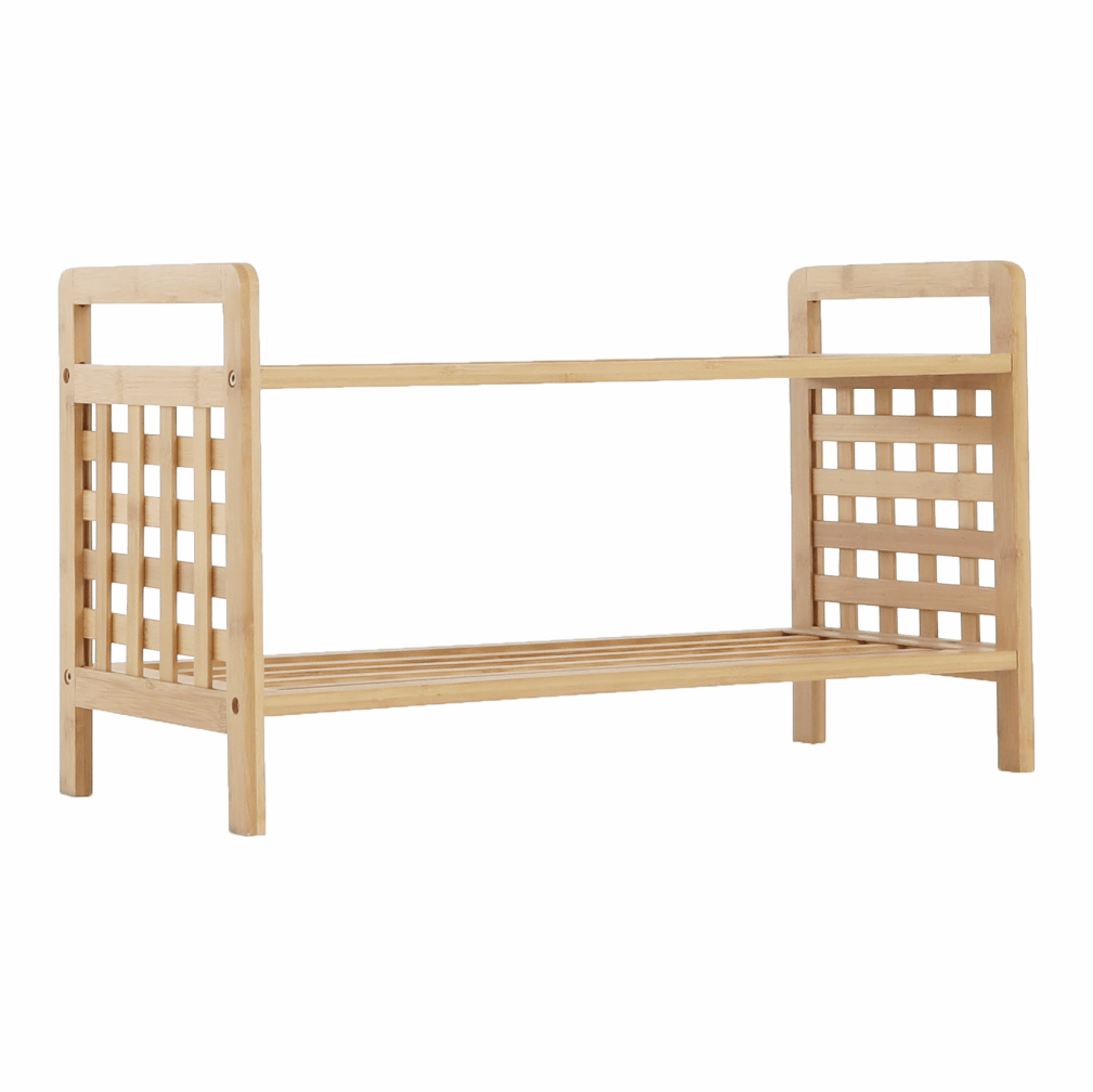 Dulap incaltaminte, bambus, lacuit, SOVETO TYP 1 — imaginea 3