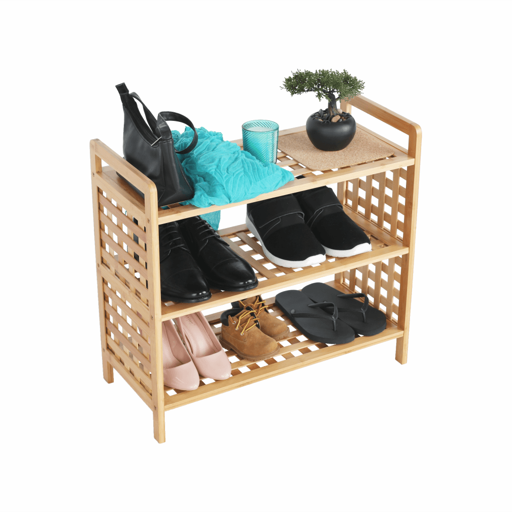 Dulap incaltaminte, bambus lacuit, SOVETO TYP 2 — imaginea 4