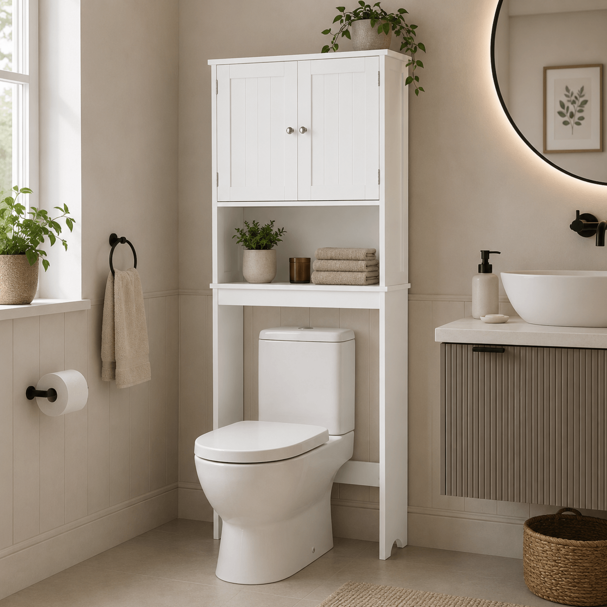 Dulapior deasupra la WC, alb, ATENE TYPUL 5 — imaginea 20