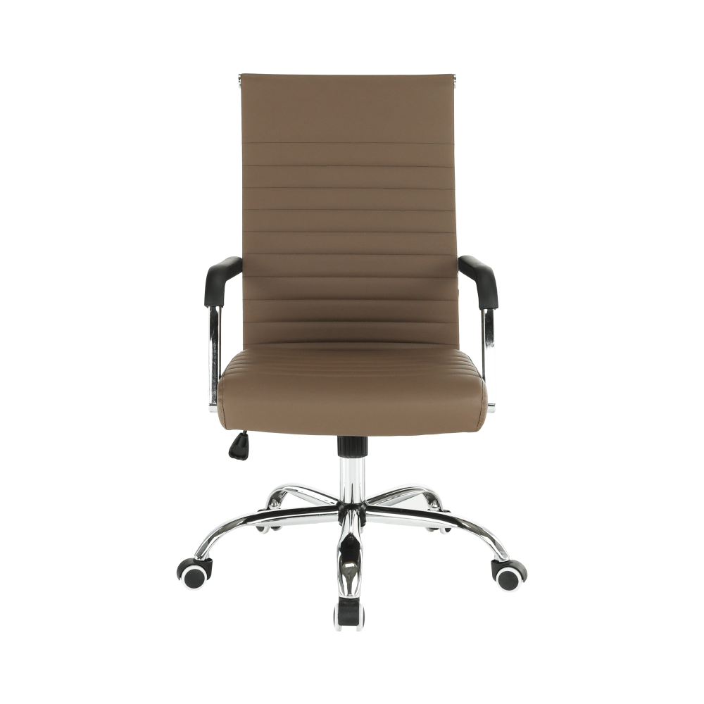 Scaun de birou, piele eco/metal — imaginea 3