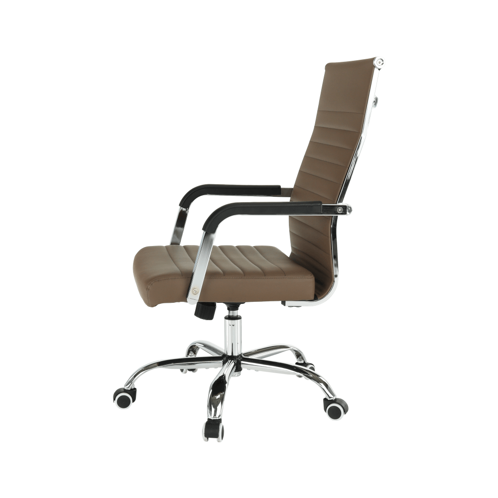 Scaun de birou, piele eco/metal — imaginea 7
