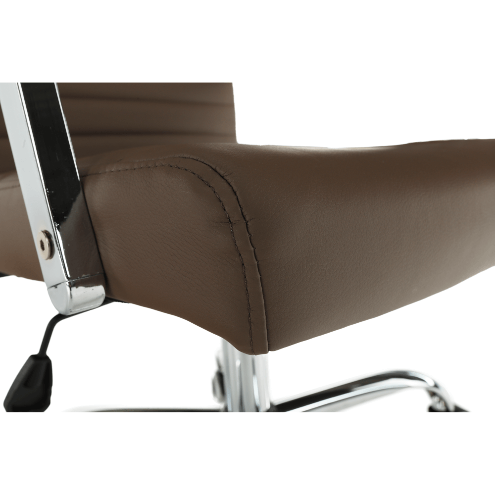 Scaun de birou, piele eco/metal — imaginea 10