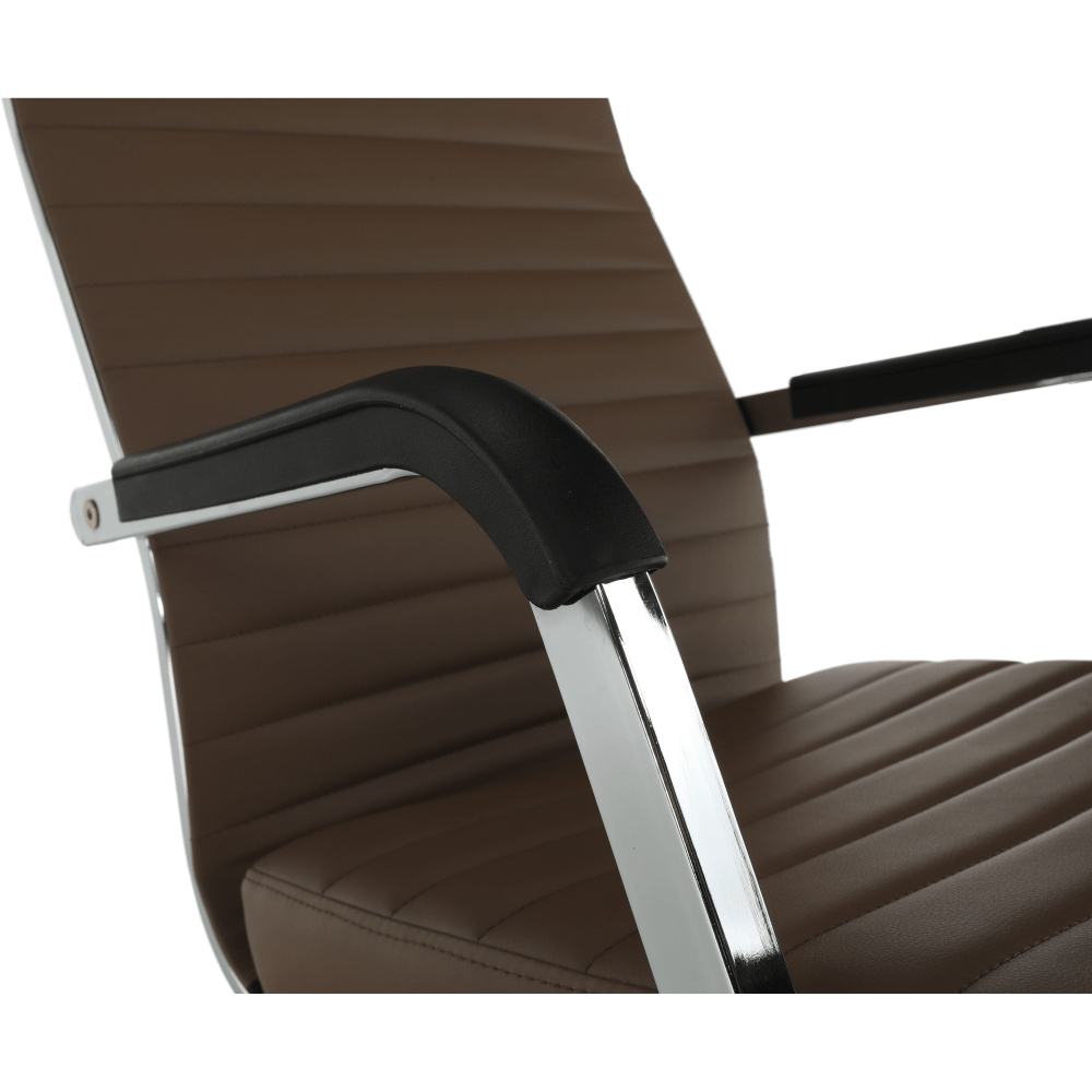 Scaun de birou, piele eco/metal — imaginea 12
