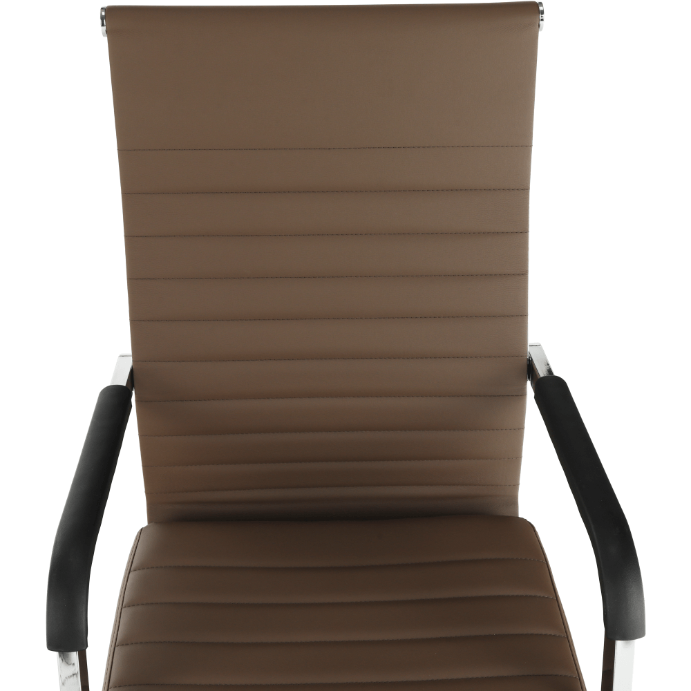 Scaun de birou, piele eco/metal — imaginea 13