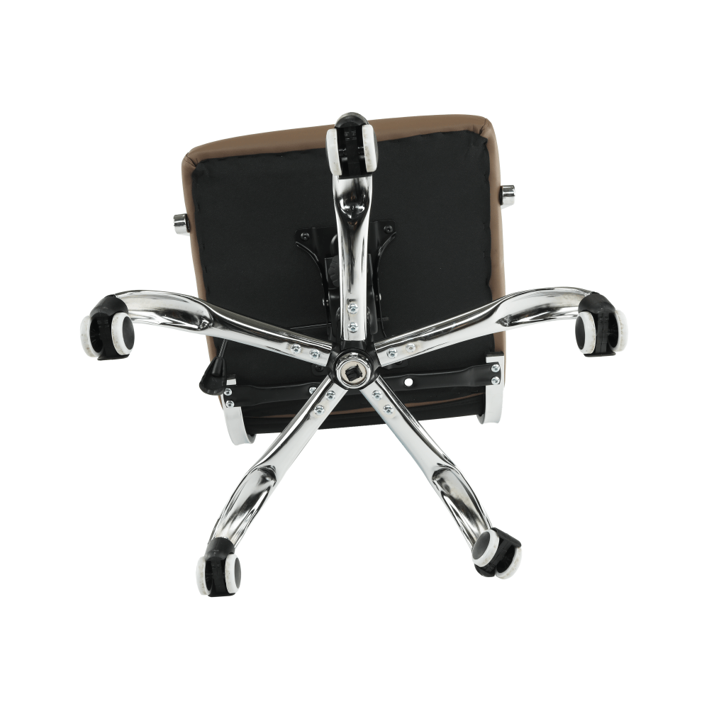 Scaun de birou, piele eco/metal — imaginea 16